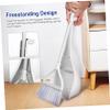 Alipis Mini Brush and Dustpan Dust Cleaner for Home and Rv Hand Broom Standing Dustpan Household Cleaning Tools view 2