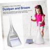 Alipis Mini Brush and Dustpan Dust Cleaner for Home and Rv Hand Broom Standing Dustpan Household Cleaning Tools view 3