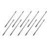 10PCS RC Toy Pushrod Connector Double End Threaded Rod Stainless Steel Rod Linkage for RC Airplane Helicopter Car Boat DIY Model Toy Parts (M4X100mm) view 1