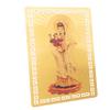 Alipis Chinese Style Kwan Yin Protection Card Feng Shui Amulet for Luck and Success Compact and Lightweight Auspicious Pendant for Negative Energy Defense view 1