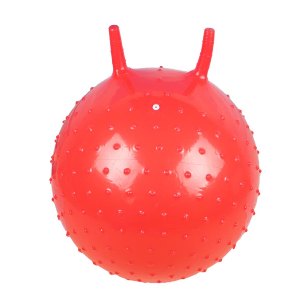 UPKOCH 1pc Inflatable Croissant with Massage Spikes Creative Exercise Toy for Boys and Girls for Balance Training Outdoor Fun Random Color