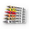AK PLAYMARKERS SET AKM101 HEROES (6x) view 2
