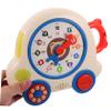 LIOOBO Interactive Educational Clock Learning for Cognition Color Recognition Plaything Non Electric Shape Animal Recognition Engaging Learning Tool for Early Childhood view 3