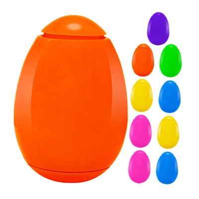 HONMEET 10pcs Easter Tops for Boy Girl Unique Easter Basket Fillers for Boys and Girls for Hunts and Party Favors