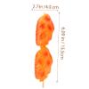 BESPORTBLE Simulation Grilled Kebab Food Model for Pretend Play Realistic Prop for Kitchen Decoration Food Photography and Grilled Chicken Skewers Model view 2
