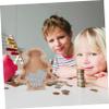 Abaodam Wooden Christmas Tree Bank Fun and Festive Money Box for Boy Girl and Adults for Holiday Savings and Ideas Charming for Organizing and Treasures view 4