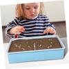 LALADEFIEE 1set Boy Girl Sand Painting Light Box Built Lights Sand for Creative Play for Boys and Girls Safe Material Panel for Imaginative Designs view 4