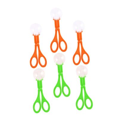 Abaodam 12pcs Practical Boys and Girls Scissor Catchers Clip for Indoor Bug Catchers