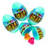 1 3/4" Bulk 48 Piece Micro Quackers Rubber Duck-Filled Easter Eggs - Great for Easter Egg Hunts and Parties view 1