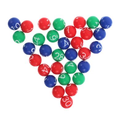 LIOOBO Bingo Raffle Prize Balls Drawing Balls Party Toy Raffle Bingo Accessories