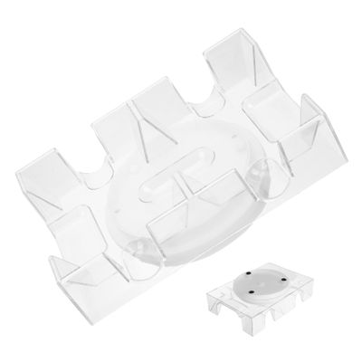 Abaodam Poker Card Holder Tray Storage Stand Rotating Plastic Card Holders for Home and Office