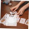 Abaodam Poker Card Holder Tray Storage Stand Rotating Plastic Card Holders for Home and Office view 2