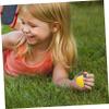 SUPVOX 6pcs Mini Colorful Bean Bags Soft Pu Round Tossing Toys for Boy Girl Games Durable and Lightweight Sandbags for Fun Carnival Activities view 4