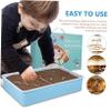 Toyvian 1set Light Table Sand Painting for Boys and Girls Easy to Use Sand Art Tray Bright Lights Safe Materials and Panel for Creative Play and Learning for Toddlers and Boy Girl view 3