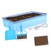 DECHOUS 1set Boy Girl's Sand Painting Table Lights Creative Play Set for Toddlers Plastic Sandbox Tray of Sand Safe and Sturdy Design for Imaginative Learning Activities view 1