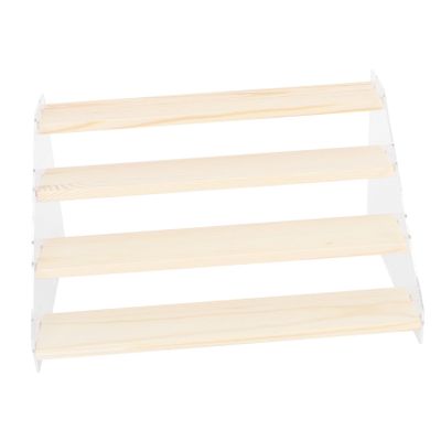 ABOOFAN Decorative Displaying Holder for Collectibles Figurine Rack for Showcasing Models and Toys Design