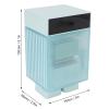Answer Selection Machine Toy Hand Crank Machine Toy with Fun and Warmth, Suitable for Office Desk Home Decoration, After Work or Study Sessions (Roseate) (Cyan) view 2