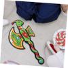 TEMPNAP Dinosaur Foam Axe Toy for Boy Girl Lightweight Cartoon Prop for Parties Halloween and Cosplay Encourages Imagination and Creativity Playtime Activities Multi view 4