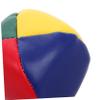 Abaodam 6pcs Small Bean Bags Round Bean Bag Toys for Boys and Girls Tossing Game Portable Family Games Accessory Pu Material Enhance Coordination view 3
