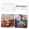 GARIOUANS Clear Acrylic Poker Chip Organizer Lid Chip Capacity for Tournaments and Home Use view 4