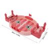 Alomejor Miniature Tabletop Foosball Game, Portable Soccer Game Finger Table Football Gamefor Two Player Play (Pink) view 2