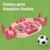 Alomejor Miniature Tabletop Foosball Game, Portable Soccer Game Finger Table Football Gamefor Two Player Play (Pink) view 4