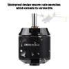 880KV Motor with Efficient Heat Dissipation for RC Fixedwing Airplane, CNC Machined Cooling Fin for Remote Control Part view 4