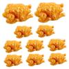 BESTonZON 10pcs Lifelike Simulated Fried Chicken Decorations Realistic Artificial Food Props for Kitchen Home and Party Use for Miniature Scenes and Creative Decor view 1