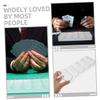 Abaodam 2pcs Poker Chip Storage Holder Acrylic Poker Chip Rack Multi-function Tray view 2