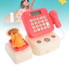 Alomejor Kids Cash Register Count Toy Develop Calculation Skills Fun Supermarket Role Play Toy Cash Register Calculator for Toddler view 3