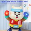 Alomejor Electric Bear Toy, Light Up and Dance with Music Portable Robot for Children with Cute Appearance view 4