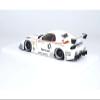 Inno Models RX7 (FD3S) LB-Super Silhouette RHD (Right Hand Drive) #41 White with Stripes and Graphics 1/18 Model Car view 3
