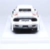 Inno Models RX7 (FD3S) LB-Super Silhouette RHD (Right Hand Drive) #41 White with Stripes and Graphics 1/18 Model Car view 4