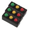 CIYODO 3Pcs Traffic Light Squeeze Traffic Signal Light Plaything Portable and Fun Relaxation for Traffic Signal Models view 1