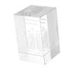 Anneome Crystal Lung Anatomical Model Engraved Crystal Cube Paperweight for Medical Students Doctors and Physiology Graduates Unique Decorative Christmas view 1