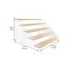 Alipis Desktop Tiered Wooden Display Stand Organizer for Models Collectibles and Decor Sturdy and Stylish Riser Shelf for Use view 2