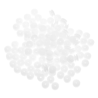 BESPORTBLE 100pcs Plastic Belt Pulley Wheels Hole for Models Gear Motor and Laboratory Projects Versatile Mini Pulleys for Airplane and Toy Applications