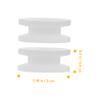 BESPORTBLE 100pcs Plastic Belt Pulley Wheels Hole for Models Gear Motor and Laboratory Projects Versatile Mini Pulleys for Airplane and Toy Applications view 2