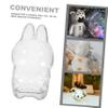 Abaodam Acrylic Display Case for Dolls Protective Holder High Transparency Easy to Clean and Maintain for Collectibles and Home Decoration view 3