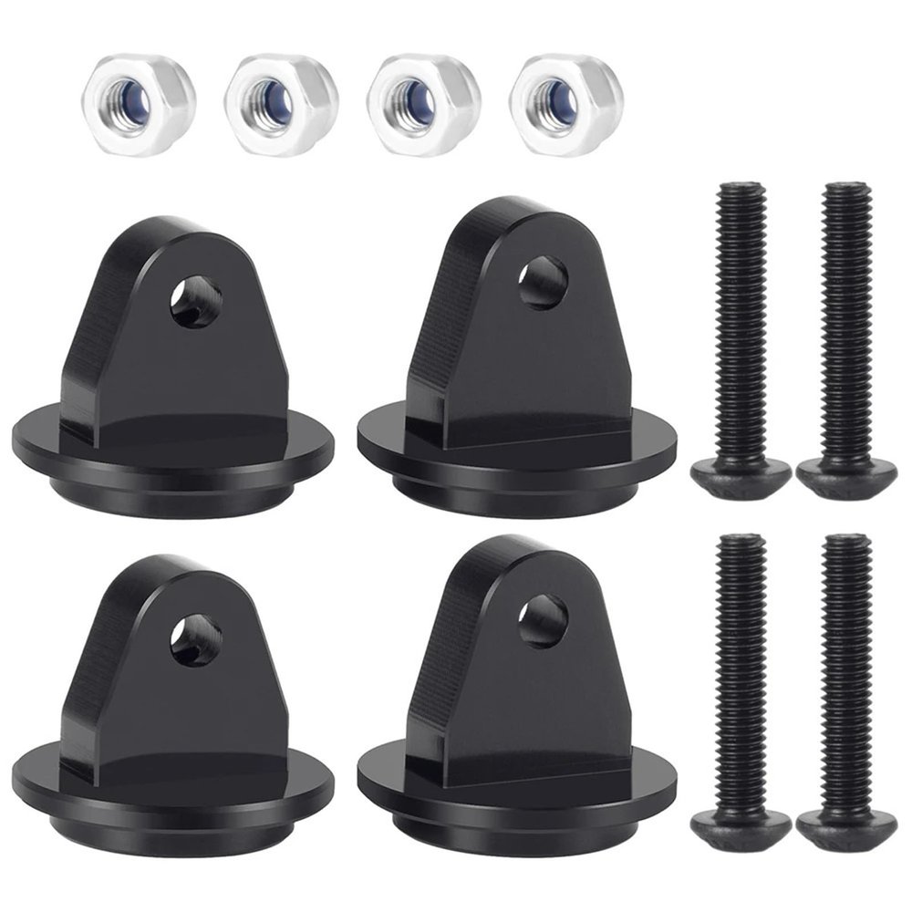 Aluminum Alloy Front Rear Suspension Mount Pivot for 1/12 for Tam-iya for Aftermarket RC Model Truck Parts
