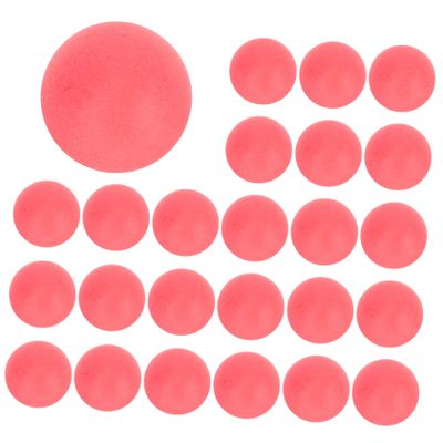 Abaodam 100pcs Reusable Plastic Table Tennis Balls Lottery Raffle Balls Pong for Eyeball Game