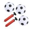 Abaodam 1set Boy Girl Inflatable Football Toy Plaything and Pumps for Indoor and Outdoor Fun Great for Boy Girl Agility and Team Games view 1