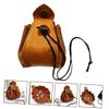 Abaodam Portable Dice Organizer Practical Drawstring Dice Bag for Tabletop Games Compact Storage for Dices and Accessories Deep view 4