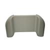 3D Printed Grip Handle for R36S Game Console Holding Handle DIY Handheld Grip Ergonomic Handle Holder for R36S (Gray) view 3
