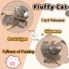 12" Cat Stuffed Animal Plush Toys for Kids, Kawaii Plushies Pillow, Cute Cat Stuffed Animals for Girls and Boys, Age of 3 and Up, Soft Plush Toys are, Birthday Gifts view 4