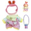 Used for Labubu Doll Outfit Clothes Designer Set,Compatible with Labubu Clothe Accessories for Doll (Pink Baby clothes-0425) view 1