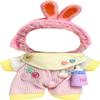 Used for Labubu Doll Outfit Clothes Designer Set,Compatible with Labubu Clothe Accessories for Doll (Pink Baby clothes-0425) view 2