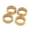 4PCS Brass Beadlock Wheel Rim Ring Counterweight for 1/18 FMS Toyota Fj Cruiser Land Cruiser RC Car Upgrade Parts view 1