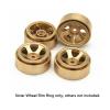 4PCS Brass Beadlock Wheel Rim Ring Counterweight for 1/18 FMS Toyota Fj Cruiser Land Cruiser RC Car Upgrade Parts view 3