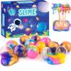 12 Pack Galaxy Slime Balls  Valentines Slime Party Favors, Non-Sticky, Soft Slime Kit for Classroom Prizes,Stocking Stuffers, Goodie Bag Stuffers,Easter Basket Stuffers for Kids view 1